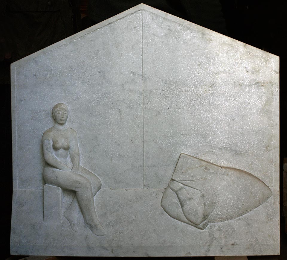 Stein-Relief von Klaus Kütemeier